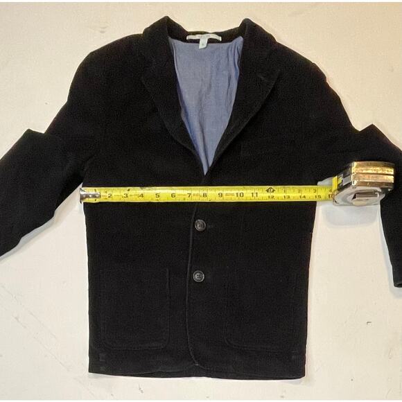 Kids Black Corduroy Blazer Sz 8 Unisex Holiday Photos Parties Classic Preppy EUC - Picture 4 of 10
